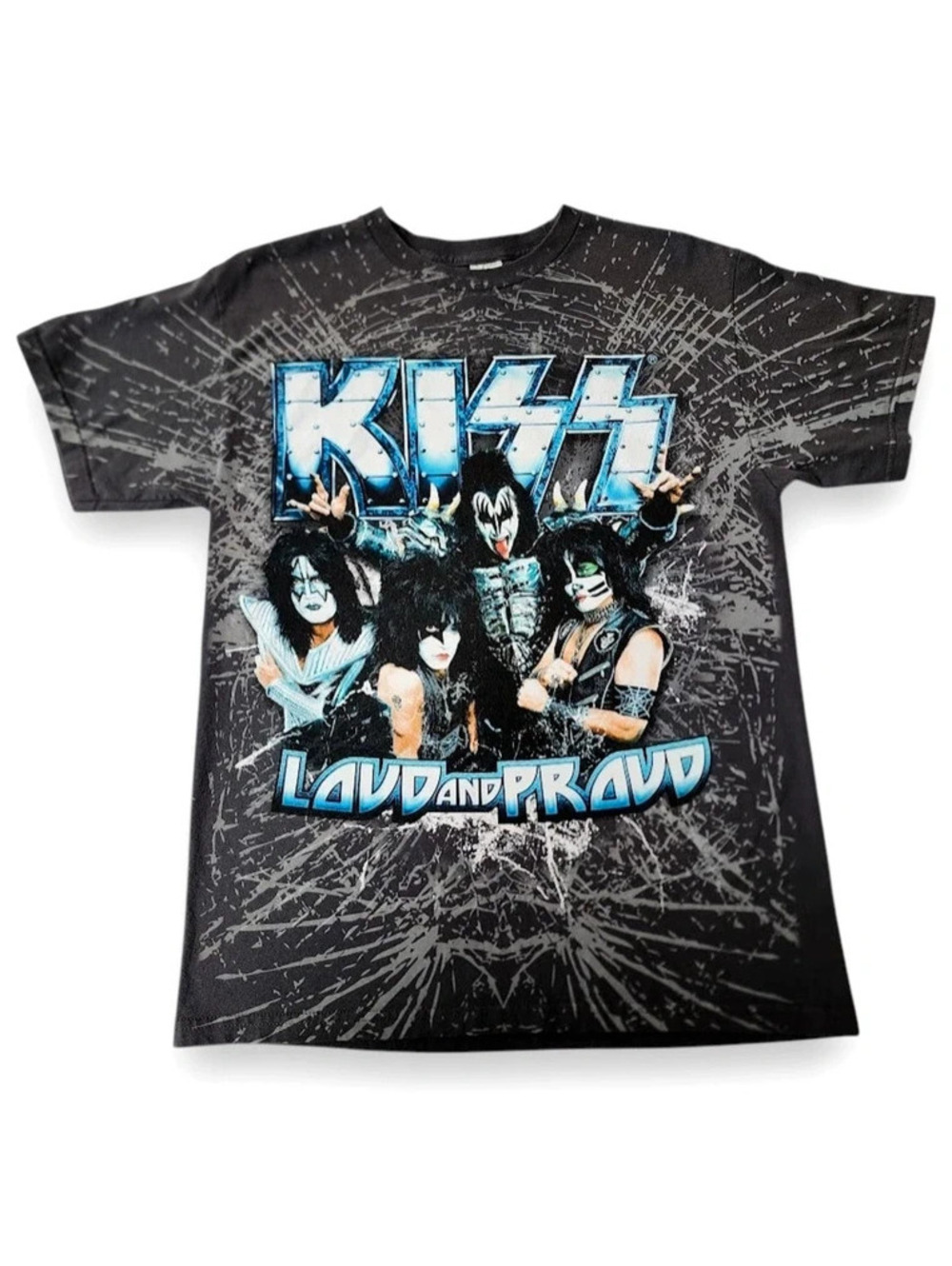 KISS Band T 2012 Loud And Proud Tour T-Shirt Men's Medium